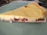Tarte cranberry façon cheesecake