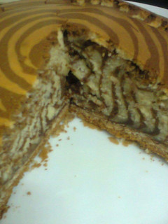 A picture of Zebra Cake.