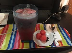 Una foto de Jugo de patilla o sandía