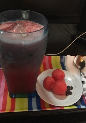 Una foto de Jugo de patilla o sandía