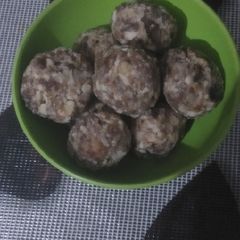 A picture of Dryfruit ladoo.