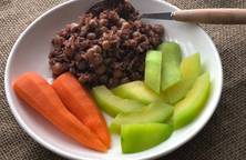 Eat clean: cơm gạo lứt đậu gà (1)