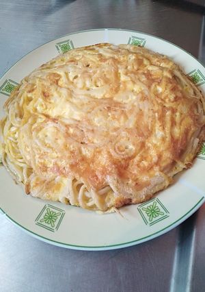 Una foto de Tortilla de pasta (fideos)! 🍽️