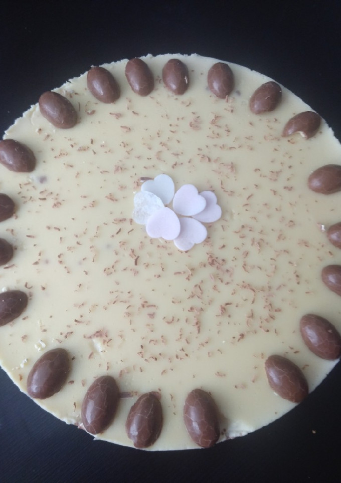 Una foto de Tarta tres chocolates
