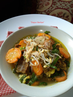 Foto resep Soto daging sapi dan wortel