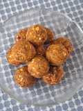 Bolitas de zanahoria con nuez (sin horno)