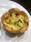 Mini quiche de zapallitos
