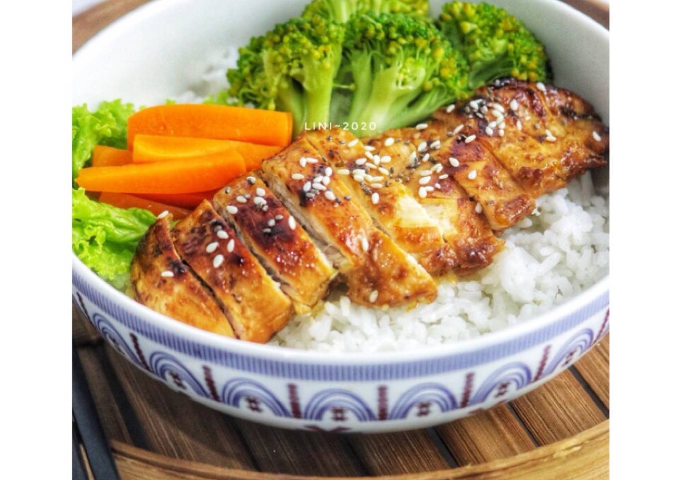Ayam panggang wijen - ayam panggang teflon - grill chicken