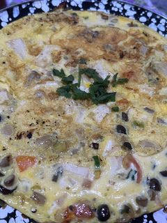 Foto resep Omelet Jamur Shimeji