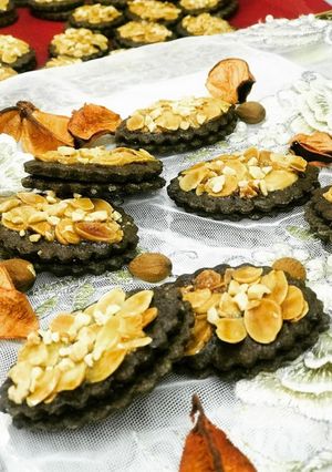 صورة لوصفة صابلي بالكاكاو ورقائق اللوز