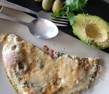 Without Fail Cooking Recipe Fried eggs with cheese and avocado Yummy