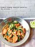 Tumis Tempe Pakcoy Wortel