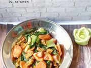 Gambar tumis pokcoy tempe