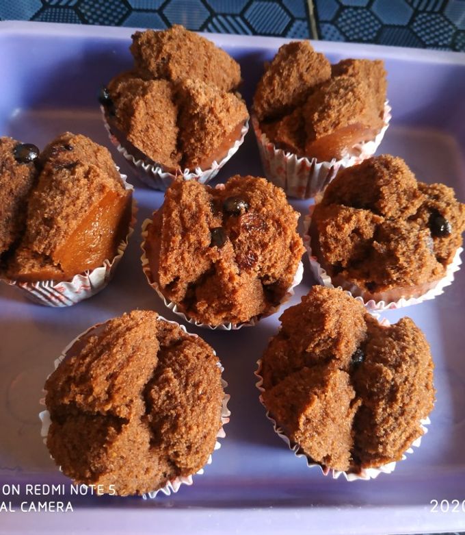 Foto resep Bolu kukus coklat mekar no telur