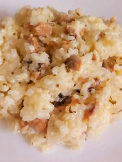 Una foto de Arroz cremoso