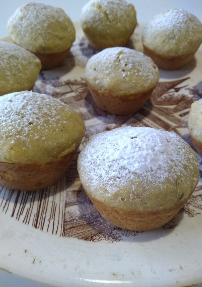 Una foto de Muffins de banana sin azúcar, ni lácteos
