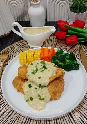 Foto resep Chicken With Garlic Sauce