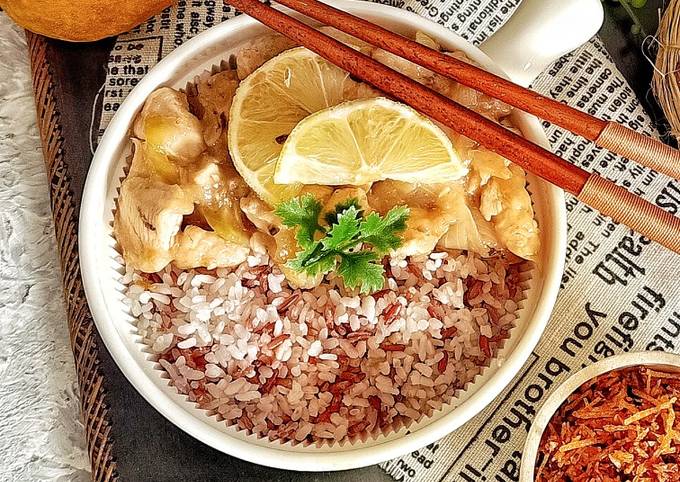 Chicken Lemon Rice Bowl