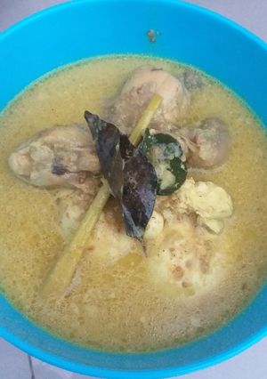 Foto resep Opor ayam telur
