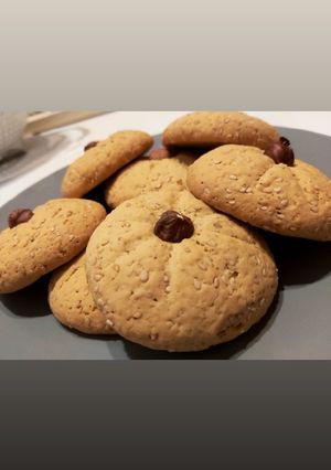 Une photo de 🤎Cookies aux sésames sans gluten🤎