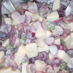 A picture of A quick fix fruit salad.