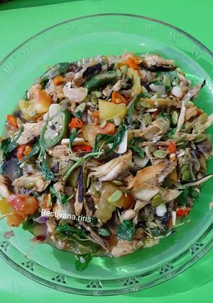 Foto resep Oseng pindang pedas