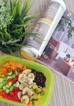 Foto resep Healthy salad bean -diet sehat simple cook