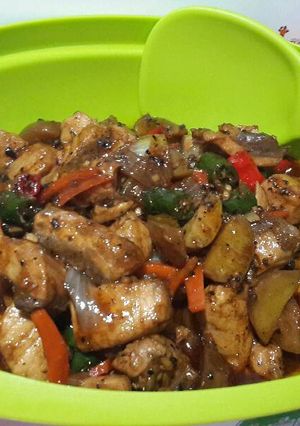 Foto resep Tenggiri jengkol lada hitam