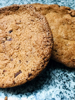 Una foto de Cookies sin gluten con chips de chocolate