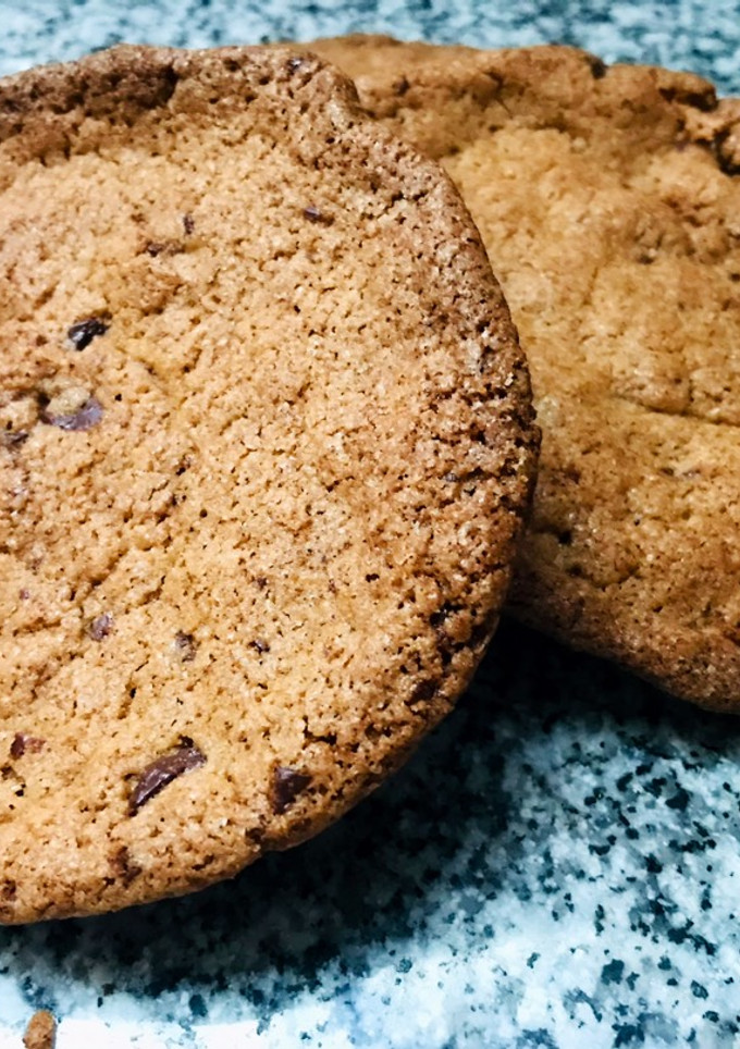 Una foto de Cookies sin gluten con chips de chocolate