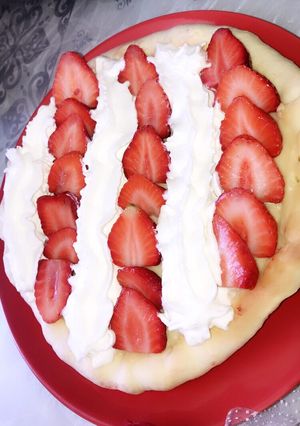 Une photo de Tarte aux fraises