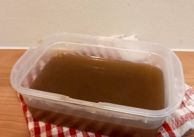 Cara Membuat Kaldu sayuran (dari sisa dapur) Irit Anti Gagal