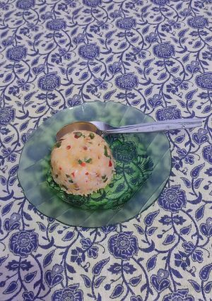 Foto resep Nasi Tutug Tempe Buncis Pedas