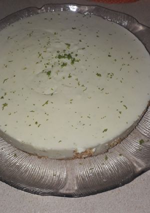 Foto principal de Tarta de lima sin horno