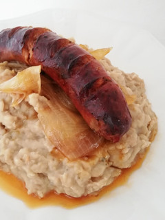 Una foto de Puré de porotos