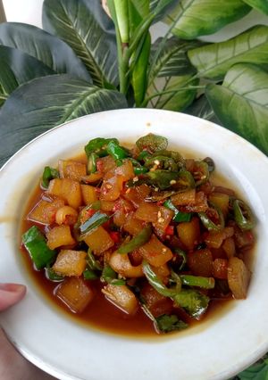 Foto resep Kikil kecap Cabai ijo