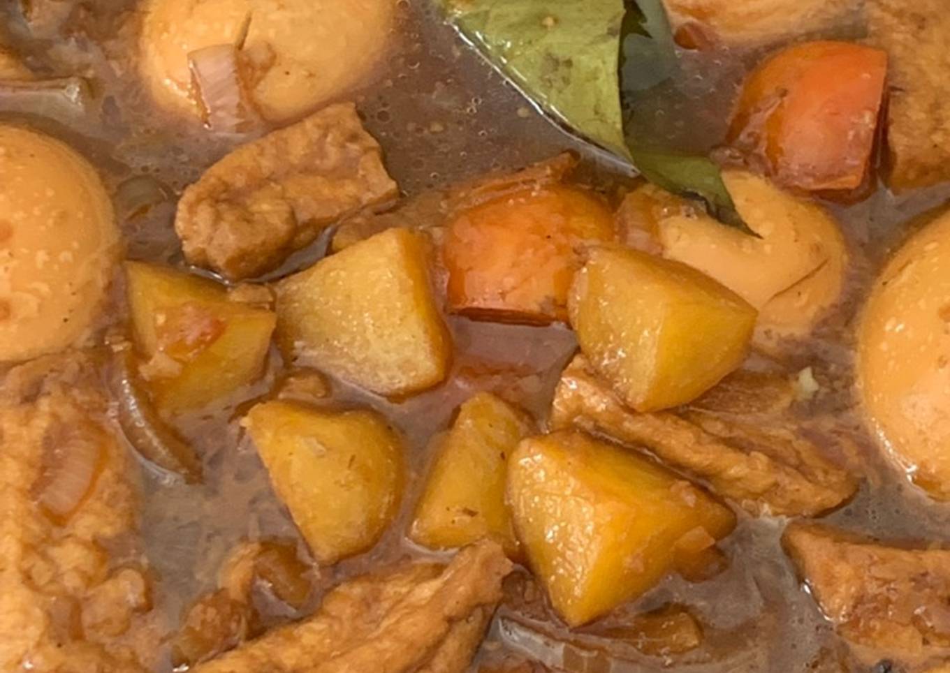Semur telur tahu simple 🥰