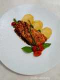 Salmon Panggang Jus Jeruk