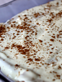 Una foto de Bizcocho de mousse de limón