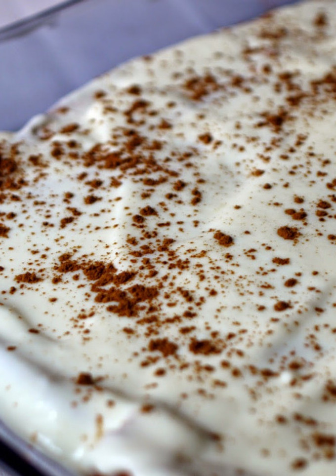 Una foto de Bizcocho de mousse de limón