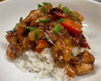 Easy Prepare Recipe Sweet  Sour Chicken Delicious Nutritious