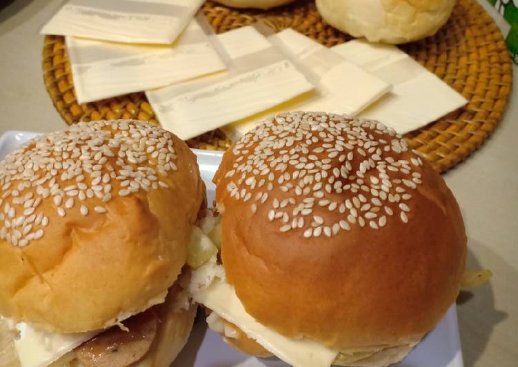 Resep Fast Burger, Bikin Ngiler