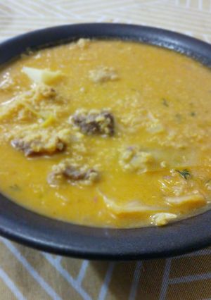 Una foto de Sopa de Quinua con carne