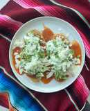 Tlacoyos rellenos de frijoles