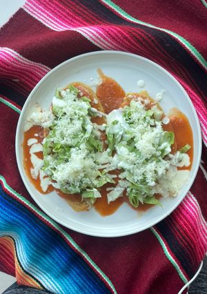 Una foto de Tlacoyos rellenos de frijoles