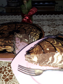 عکسی از دستور کیک زبرا (دو رنگ)
