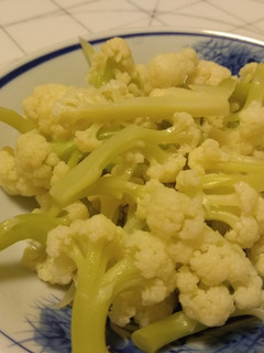 清炒白花椰菜 的食譜成品照片
