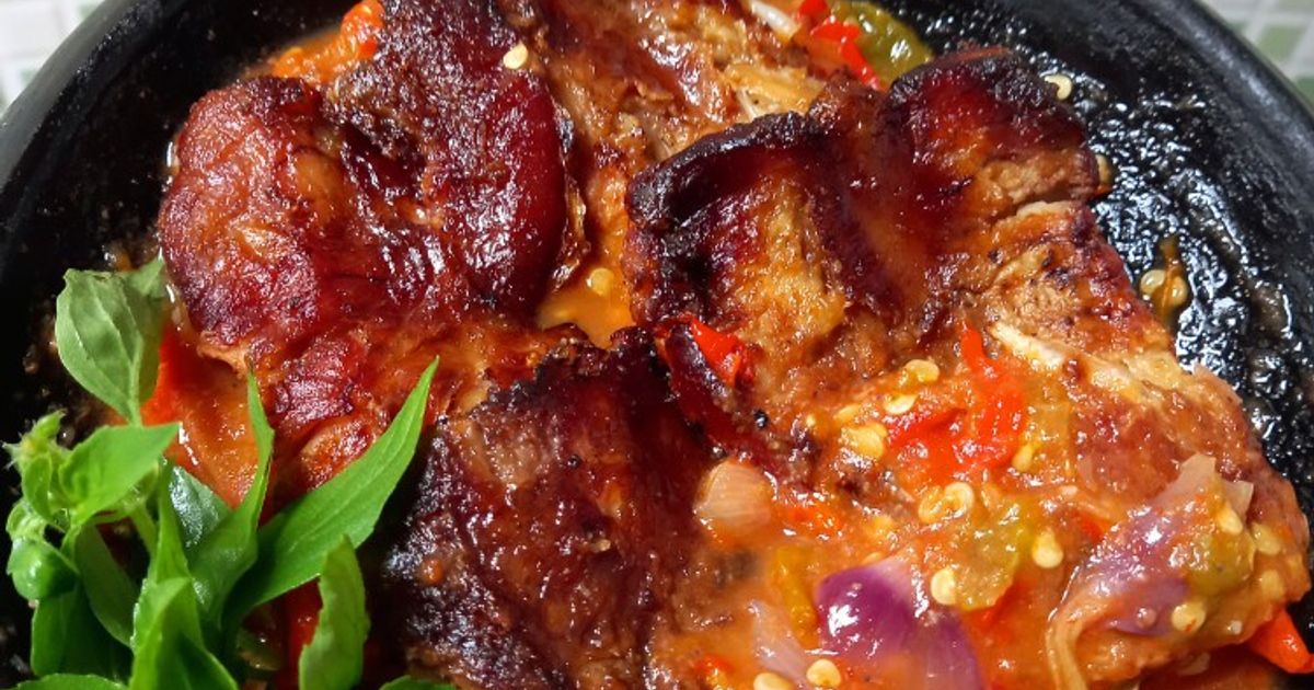 Manyung Asap Resep Sambal Penyet Ikan Manyung Asap oleh 🌱Bunda Zaza - Cookpad