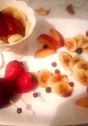 صورة لوصفة فواكه مشكلة 🍓🍌🍍🍎
