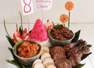Foto resep Tumpeng Nasi Gudeg (Spesial HUT Clover)